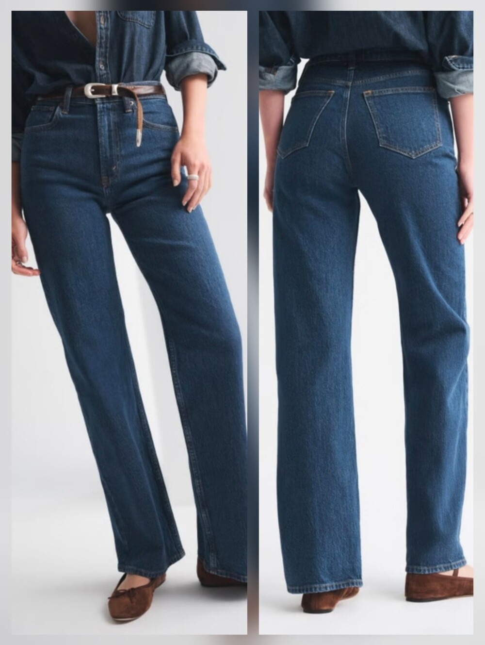 Abercrombie & Fitch 90's Relaxed Jean High Rise Size 30‎ Short